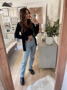 Agolde Lana Organic Cotton Button Fly Jeans, 30